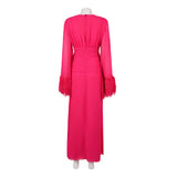 Hacks Season 5 Cosplay Costume Deborah Vance Pink Dress Adult Female Halloween Carnival Costume