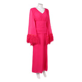 Hacks Season 5 Cosplay Costume Deborah Vance Pink Dress Adult Female Halloween Carnival Costume