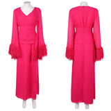 Hacks Season 5 Cosplay Costume Deborah Vance Pink Dress Adult Female Halloween Carnival Costume