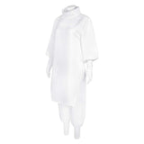 Hajime Kashimo Cosplay Costume White Outfit Adult Male Halloween Carnival Costume