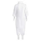 Hajime Kashimo Cosplay Costume White Outfit Adult Male Halloween Carnival Costume
