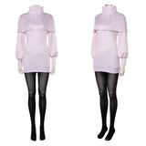Hana Kurusu Cosplay Costume White Outfit Adult Female Halloween Carnival Costume