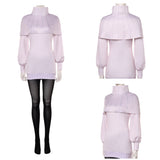 Hana Kurusu Cosplay Costume White Outfit Adult Female Halloween Carnival Costume