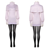 Hana Kurusu Cosplay Costume White Outfit Adult Female Halloween Carnival Costume