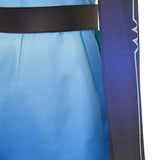 Hazbin Hotel Cosplay Costume Angel Dust Blue Outfilt Adult Unisex Halloween Carnival Costume
