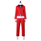 Hazbin Hotel Cosplay Costume Charlie Morningstar Red Outfit Adult Female Halloween Carnival Costume