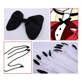 Hazbin Hotel Cosplay Costume Charlie Morningstar Red Outfit Adult Female Halloween Carnival Costume