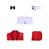 Hazbin Hotel Cosplay Costume Charlie Morningstar Red Outfit Adult Female Halloween Carnival Costume