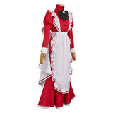Hazbin Hotel Cosplay Costume Rosie Red Outfilt  Adult Female Halloween Carnival Costume