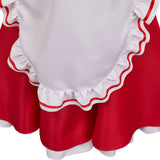 Hazbin Hotel Cosplay Costume Rosie Red Outfilt  Adult Female Halloween Carnival Costume