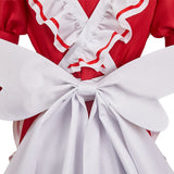 Hazbin Hotel Cosplay Costume Rosie Red Outfilt  Adult Female Halloween Carnival Costume