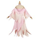 Hazbin Hotel Cosplay Costume Velvette Pink Dress Adult Female Halloween Carnival Costume