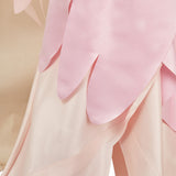 Hazbin Hotel Cosplay Costume Velvette Pink Dress Adult Female Halloween Carnival Costume