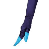 Hazbin Hotel Cosplay Costume Vox Blue Jumpsuit Adult Female Halloween Carnival Costume