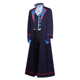Hazbin Hotel Cosplay Costume Vox Blue Outfit Adult Female Halloween Carnival Costume