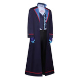 Hazbin Hotel Cosplay Costume Vox Blue Outfit Adult Female Halloween Carnival Costume