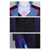 Hazbin Hotel Cosplay Costume Vox Blue Outfit Adult Female Halloween Carnival Costume