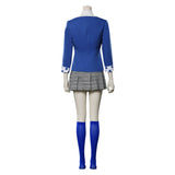 Heathers Veronica Cosplay Costume Sawyer Women Blue School Uniform Adult Female Halloween Carnival Costume