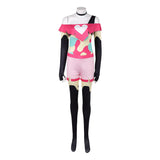 Helluva Boss Cosplay Costume Beelzebub Pink Outfit Adult Female Halloween Carnival Costume