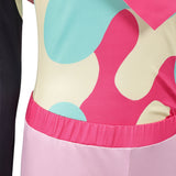 Helluva Boss Cosplay Costume Beelzebub Pink Outfit Adult Female Halloween Carnival Costume