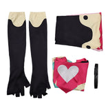 Helluva Boss Cosplay Costume Beelzebub Pink Outfit Adult Female Halloween Carnival Costume