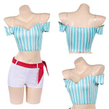 Heroines Cosplay Costume Nami Women Blue Outfit Adult Female Halloween Carnival Costume
