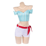 Heroines Cosplay Costume Nami Women Blue Outfit Adult Female Halloween Carnival Costume