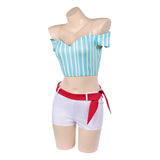 Heroines Cosplay Costume Nami Women Blue Outfit Adult Female Halloween Carnival Costume