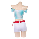 Heroines Cosplay Costume Nami Women Blue Outfit Adult Female Halloween Carnival Costume
