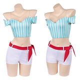 Heroines Cosplay Costume Nami Women Blue Outfit Adult Female Halloween Carnival Costume