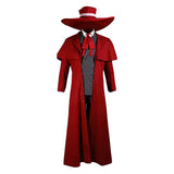 Herushingu Cosplay Costume Alucard Red Outfit Adult Male Halloween Carnival Costume