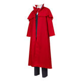 Herushingu Cosplay Costume Alucard Red Outfit Adult Male Halloween Carnival Costume