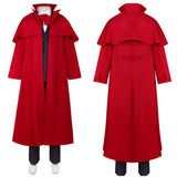 Herushingu Cosplay Costume Alucard Red Outfit Adult Male Halloween Carnival Costume