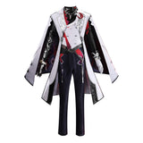 Honkai: Star Rail Cosplay Costume Ashveil Black and White Outfit Adult Male Halloween Carnival Costume