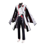 Honkai: Star Rail Cosplay Costume Ashveil Black and White Outfit Adult Male Halloween Carnival Costume