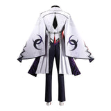 Honkai: Star Rail Cosplay Costume Ashveil Black and White Outfit Adult Male Halloween Carnival Costume