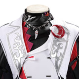Honkai: Star Rail Cosplay Costume Ashveil Black and White Outfit Adult Male Halloween Carnival Costume