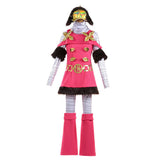 Hot Pants Cosplay Costume Pink Outfit Adult Female Halloween Carnival Costume