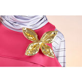 Hot Pants Cosplay Costume Pink Outfit Adult Female Halloween Carnival Costume