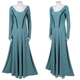 House of the Dragon Cosplay Costume Alicent Hightower Green Dress Adult Female Halloween Carnival Costume