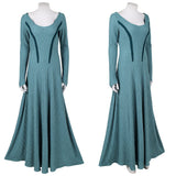 House of the Dragon Cosplay Costume Alicent Hightower Green Dress Adult Female Halloween Carnival Costume