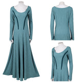 House of the Dragon Cosplay Costume Alicent Hightower Green Dress Adult Female Halloween Carnival Costume