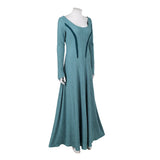 House of the Dragon Cosplay Costume Alicent Hightower Green Dress Adult Female Halloween Carnival Costume