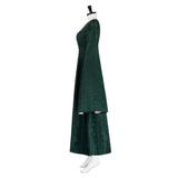 House of the Dragon Cosplay Costume Alicent Hightower Green Dress Adult Female Halloween Carnival Costume