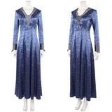 House of the Dragon Cosplay Costume Helaena Targaryen Blue Dress Adult Female Halloween Carnival Costume