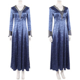 House of the Dragon Cosplay Costume Helaena Targaryen Blue Dress Adult Female Halloween Carnival Costume