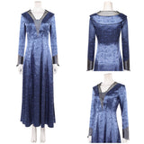 House of the Dragon Cosplay Costume Helaena Targaryen Blue Dress Adult Female Halloween Carnival Costume