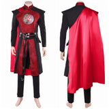 House of the Dragon Cosplay Costume Jacaerys Red Outfit Adult Male Halloween Carnival Costume