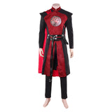 House of the Dragon Cosplay Costume Jacaerys Red Outfit Adult Male Halloween Carnival Costume