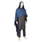 House of the Dragon Cosplay Costume King Aegon Targaryen Blue Outfit Adult Male Halloween Carnival Costume